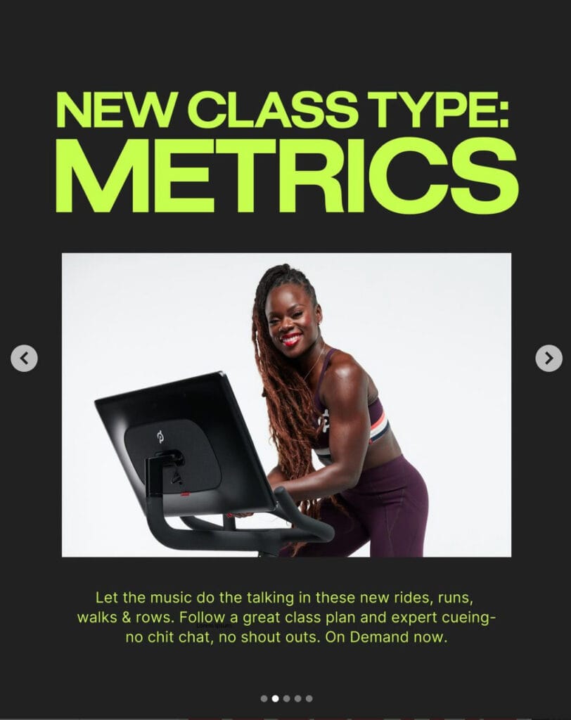 Peloton Metrics Classes Are Back More Featured Classes Peloton Buddy